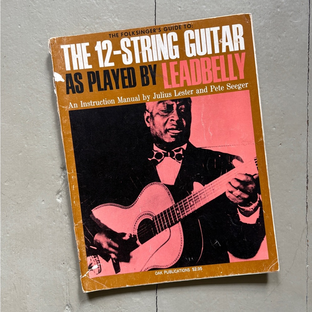 The 12-String Guitar as Played by Leadbelly Sheet Music Louisiana Songs Acoustic